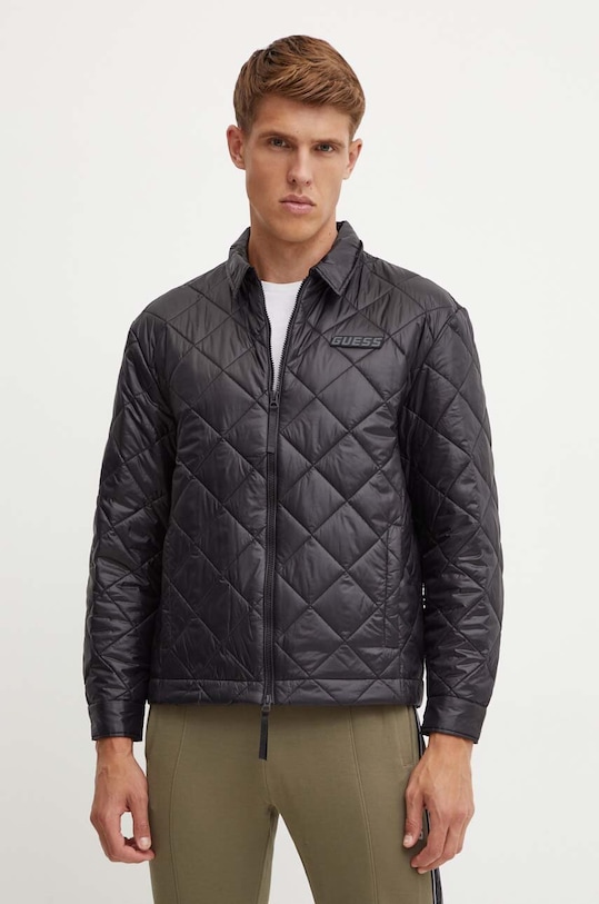 Μπουφάν Guess ANCHISE άλλο μαύρο Z4YL02.WGAD2