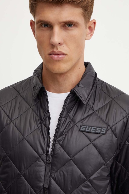 Μπουφάν Guess ANCHISE μαύρο Z4YL02.WGAD2