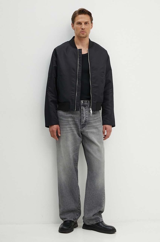 Sunflower geaca bomber 4140.SFR negru AW24