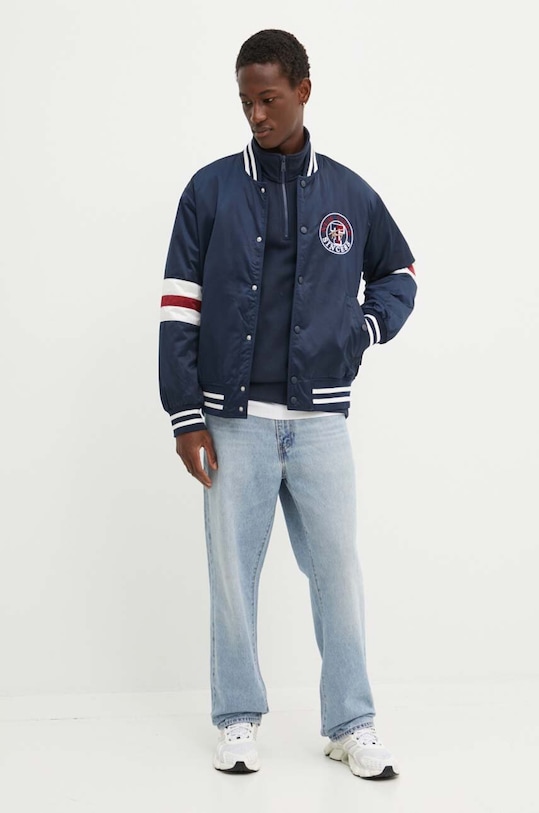 Odzież Tommy Jeans kurtka bomber DM0DM18897 granatowy