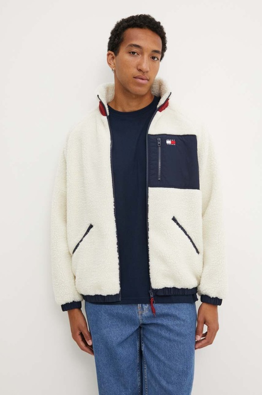 Кофта Tommy Jeans аппликация бежевый DM0DM18906