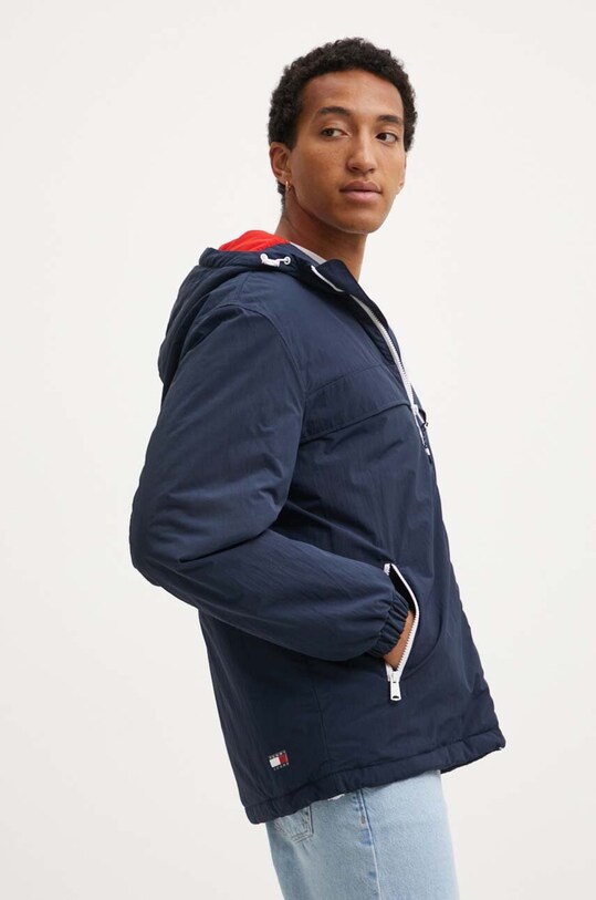 Куртка Tommy Jeans с утеплением тёмно-синий DM0DM18908