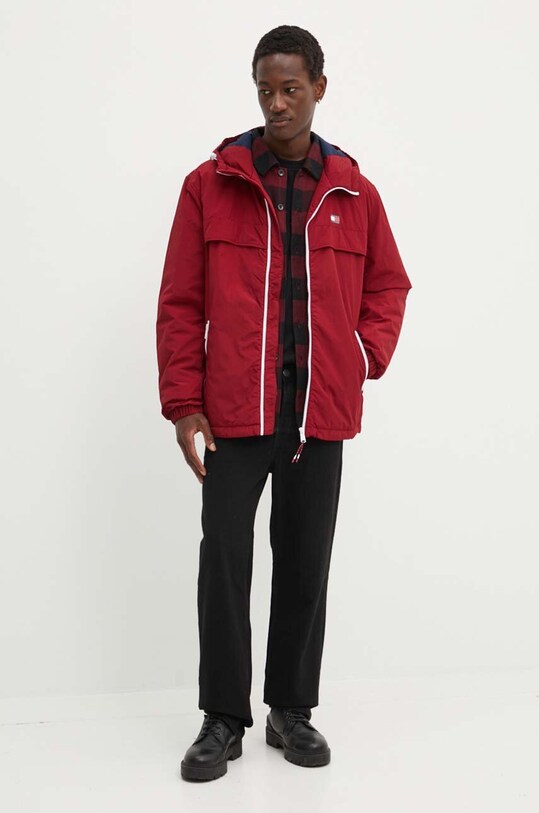 Куртка Tommy Jeans DM0DM18908 бордо AW24