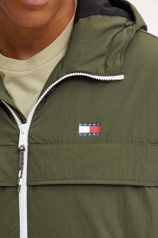 Tommy Jeans geaca verde DM0DM18908