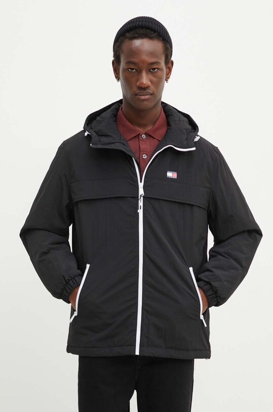 Куртка Tommy Jeans с утеплением чёрный DM0DM18908