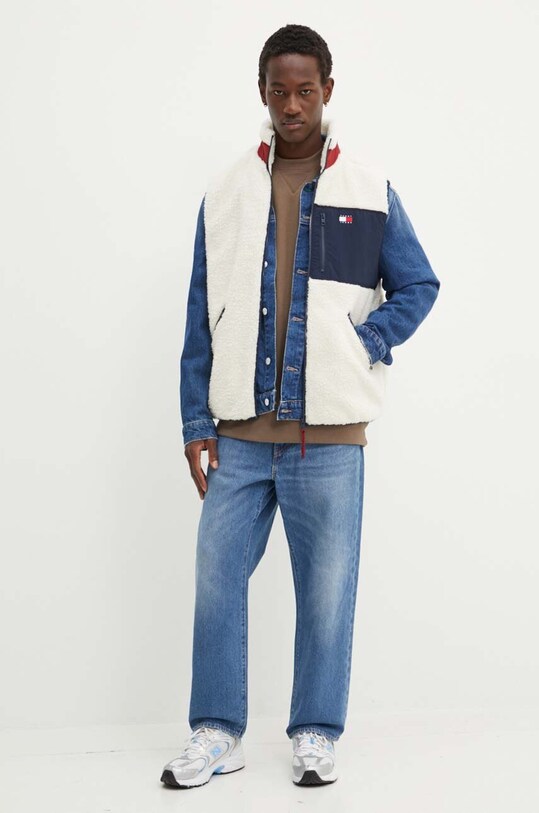 Джинсовая куртка Tommy Jeans DM0DM19360 голубой AW24