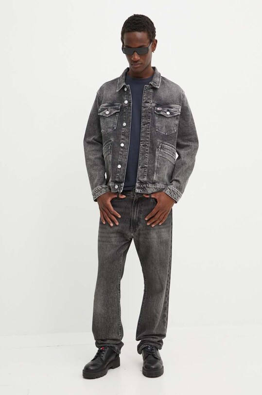 Куртка Tommy Jeans DM0DM19362 чорний AW24
