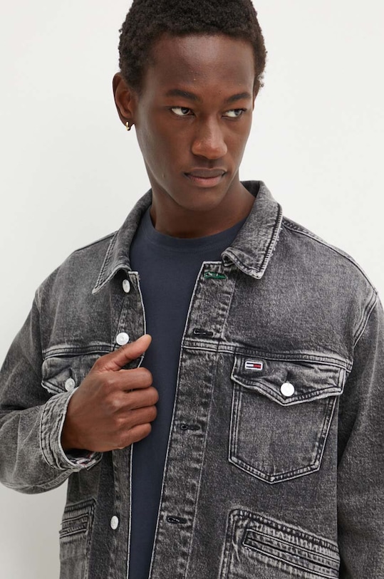 Tommy Jeans kurtka czarny DM0DM19362