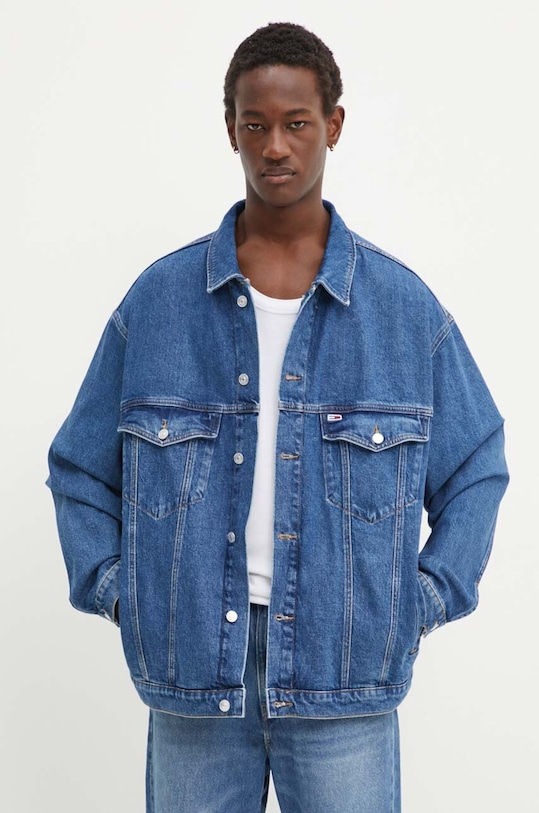 Ρούχα Μπουφάν Tommy Jeans DM0DM19366 μπλε