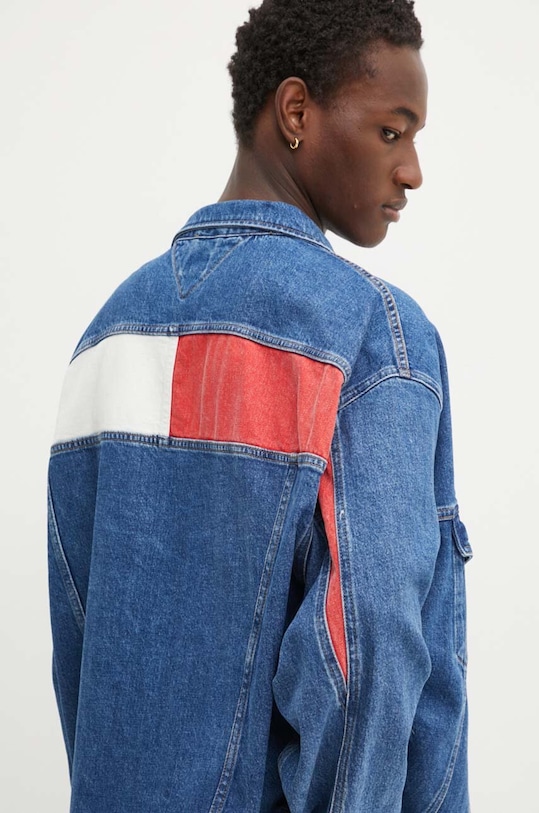 Μπουφάν Tommy Jeans μπλε DM0DM19366