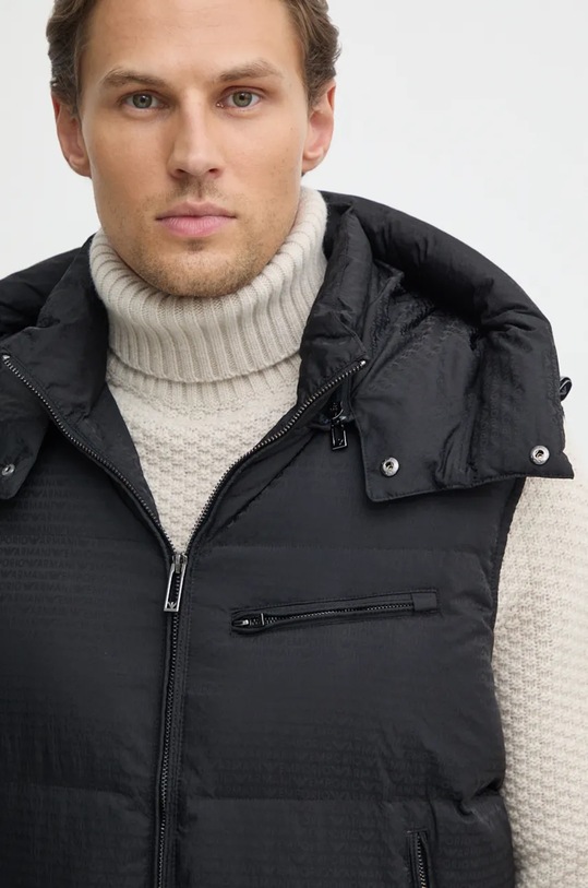 Emporio Armani gilet in piuma nero 6D1B66.1NNXZ