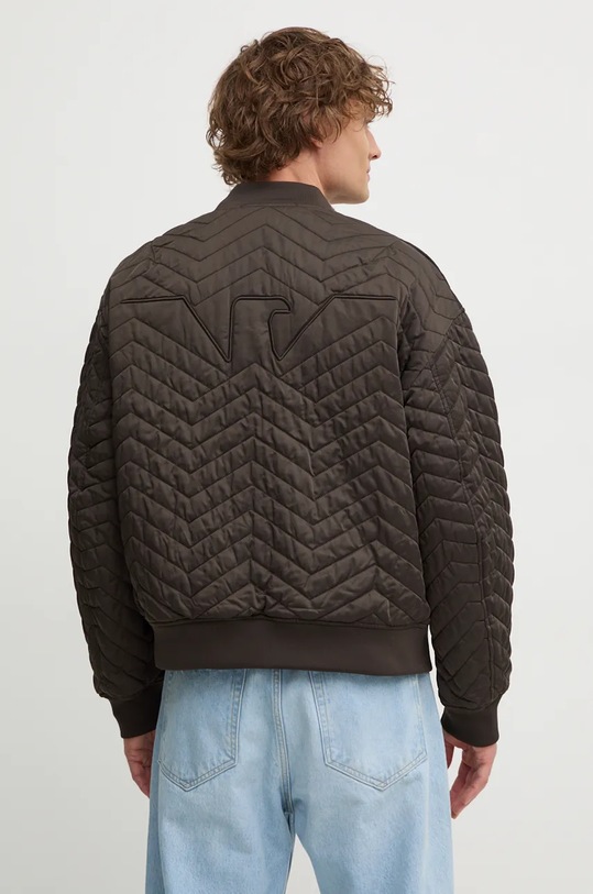 Emporio Armani giacca bomber reversibile verde 6D1B71.1NUAZ
