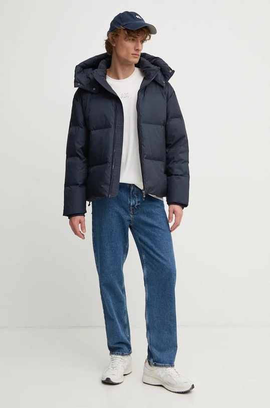 Пухова куртка Emporio Armani 6D1BC3.1NNXZ темно-синій AW24