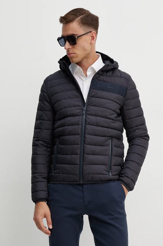 Куртка Liu Jo с капюшоном тёмно-синий QXX002.T2610