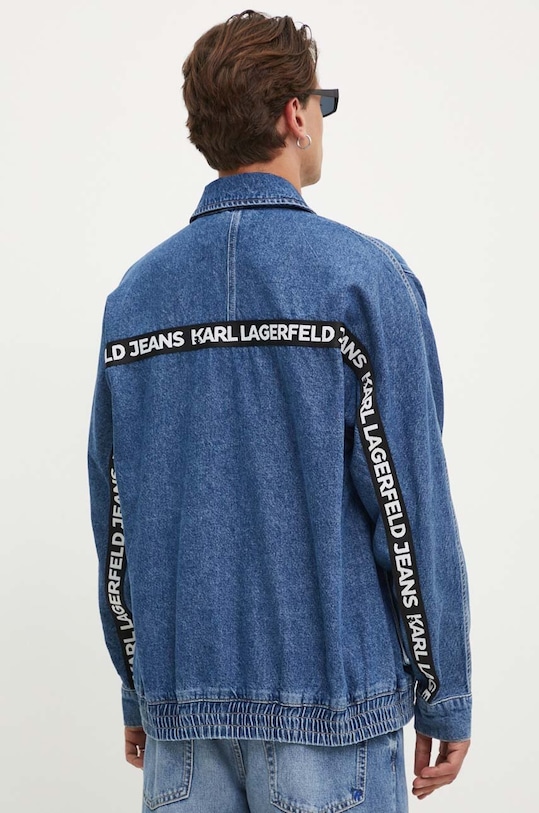 Oblečení Džínová bunda Karl Lagerfeld Jeans 245D1401 modrá
