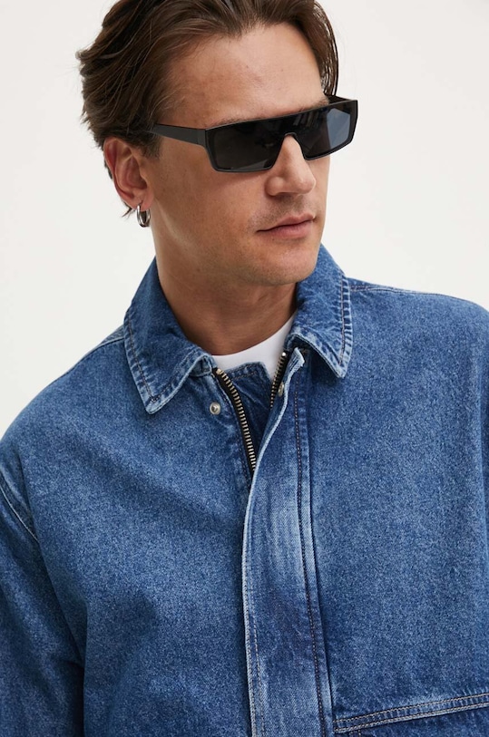 Džínová bunda Karl Lagerfeld Jeans 245D1401 modrá