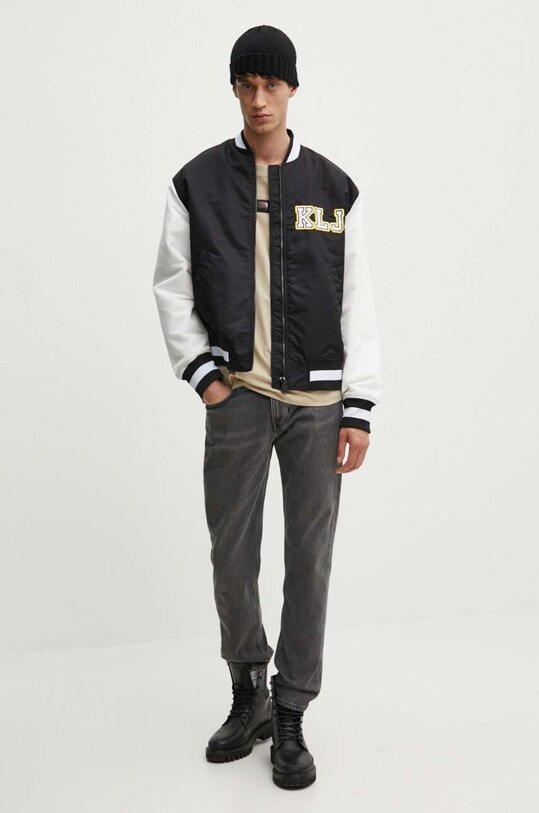 Karl Lagerfeld Jeans geaca bomber 245D1502 multicolor AW24