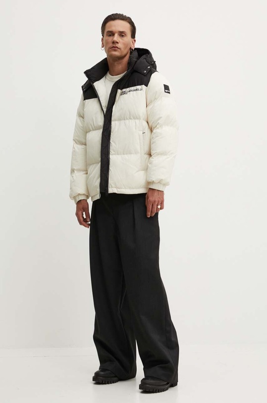 Bunda Karl Lagerfeld Jeans 245D1506 béžová AW24