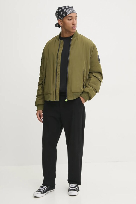 Barrow kurtka bomber F4BWUAJK003 zielony AW24