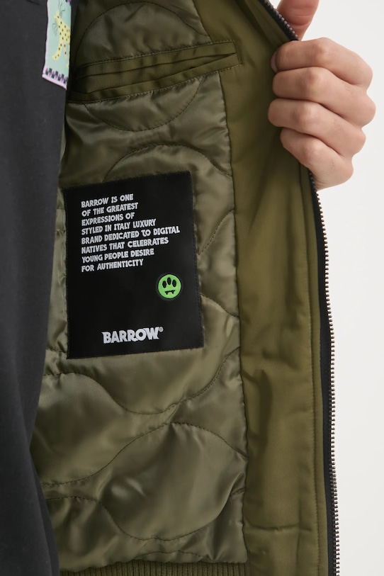 Barrow giacca bomber F4BWUAJK003 verde