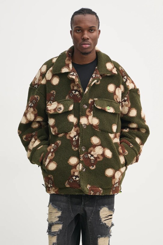 Barrow geaca cu captuseala verde F4BWUAJK005