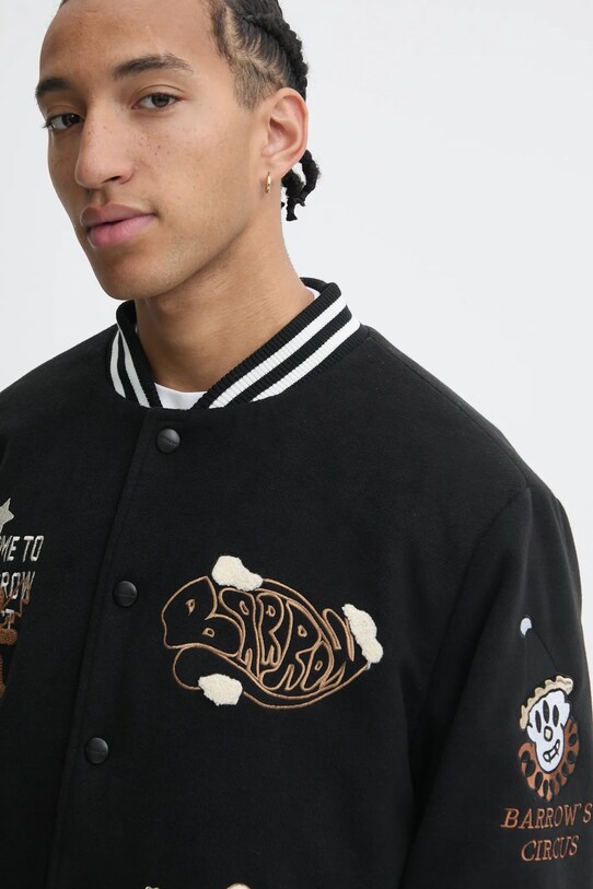 Barrow geacă bomber F4BWUAJK031 negru