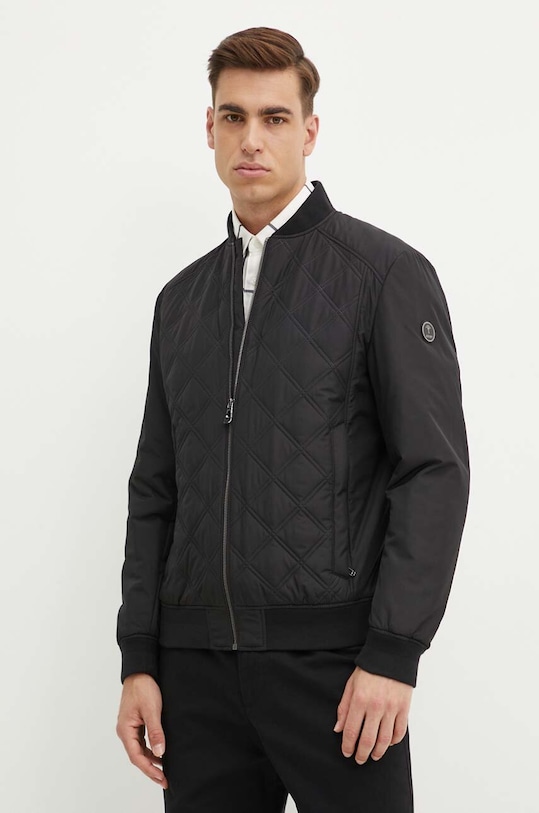 Joop! kurtka bomber bez kaptura czarny 30042618