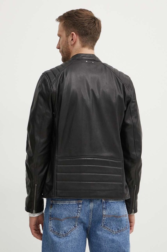Одяг Шкіряна куртка Pepe Jeans TRISTAN PM402991 чорний