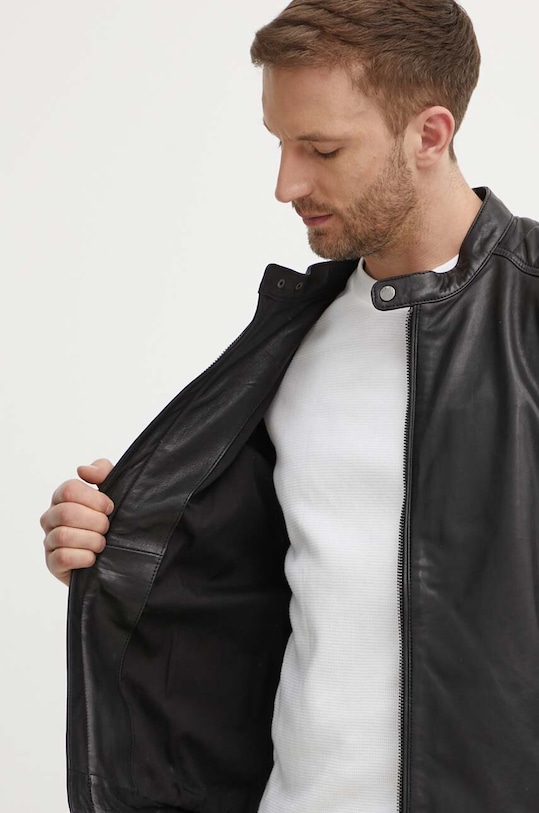 Kožená bunda Pepe Jeans TRISTAN PM402991