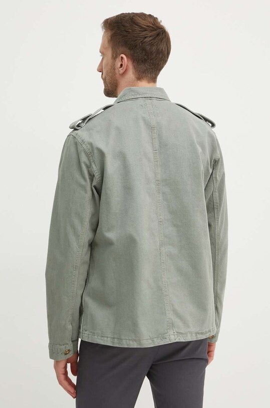 Одежда Джинсовая куртка Pepe Jeans EATON COLOUR FIELD JACKET PM403000 зелёный