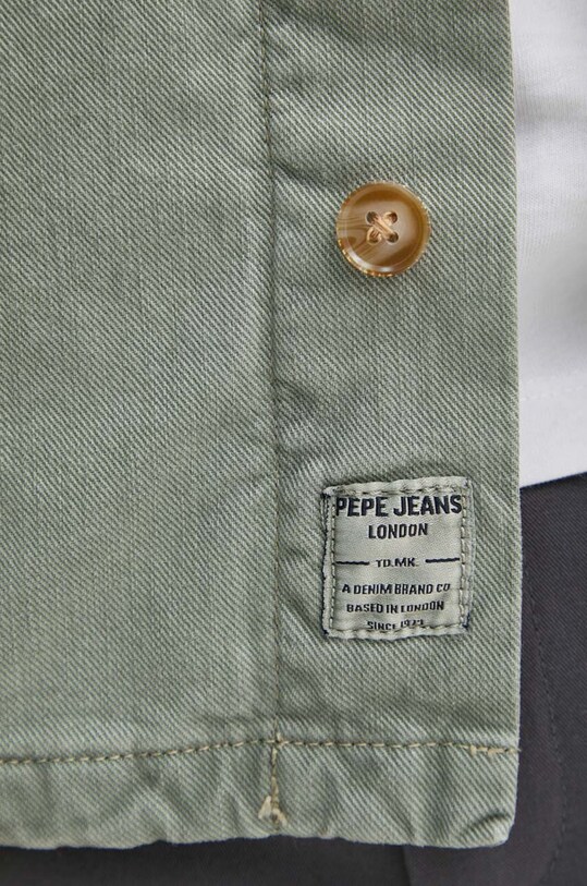 Джинсовая куртка Pepe Jeans EATON COLOUR FIELD JACKET PM403000 зелёный