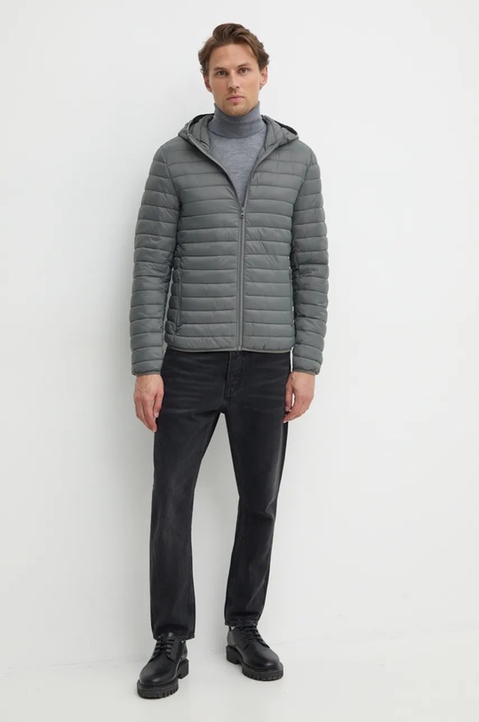 Куртка United Colors of Benetton 2BA2UN02O сірий AW24