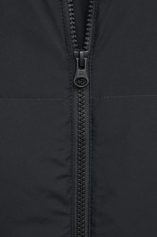 Péřová vesta United Colors of Benetton 2JF8UJ00I černá