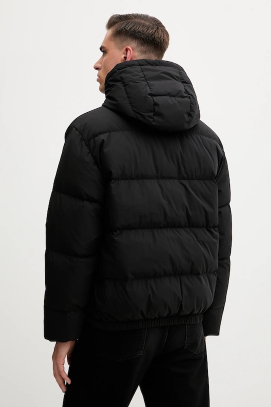 Ρούχα Μπουφάν με επένδυση από πούπουλα United Colors of Benetton 2JF8UN05E μαύρο