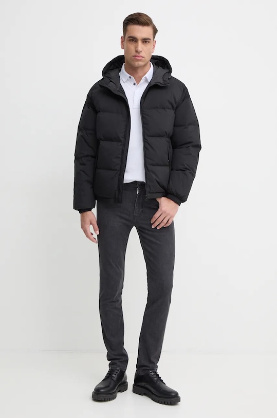 Péřová bunda United Colors of Benetton 2JF8UN05E černá AW25