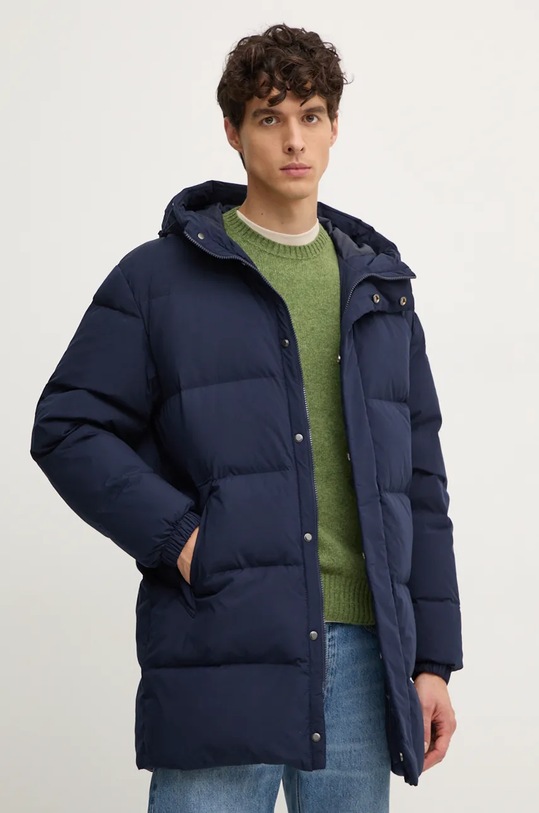 United Colors of Benetton geaca de puf cu captuseala bleumarin 2JF8UN05D