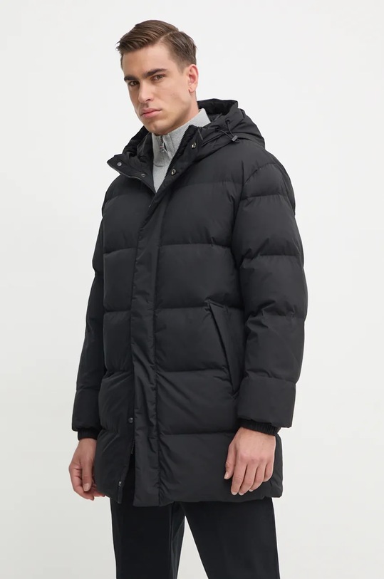 Páperová bunda United Colors of Benetton čierna 2JF8UN05D