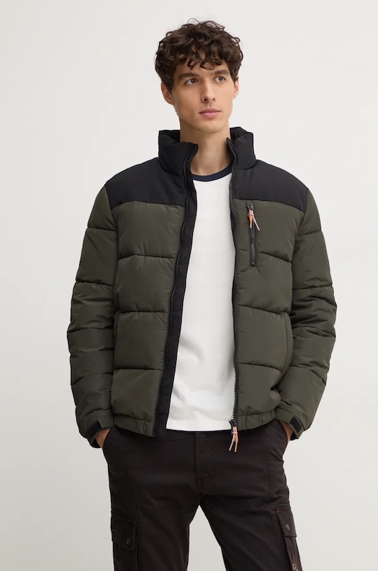 Bunda United Colors of Benetton zelená 2X5QUN053