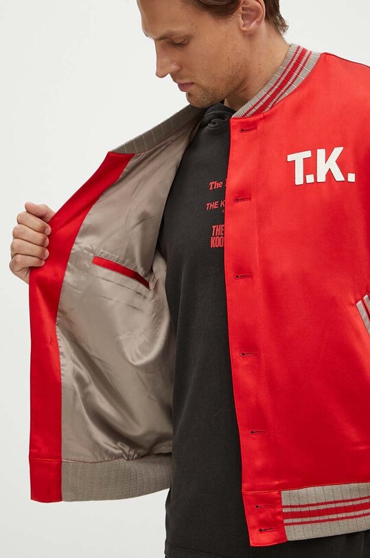 The Kooples kurtka bomber HBLO29004K czerwony