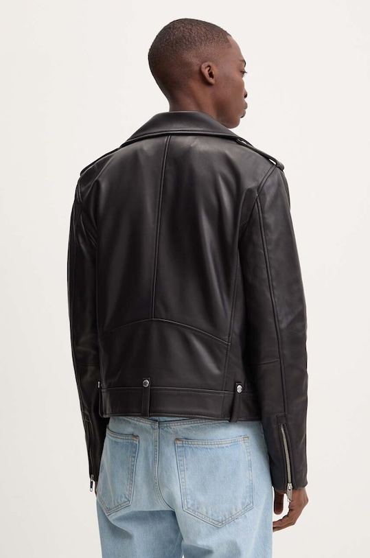 Oblečení Kožený křivák The Kooples HCUI29007K černá