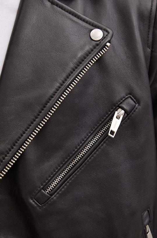 Kožený křivák The Kooples HCUI29007K černá