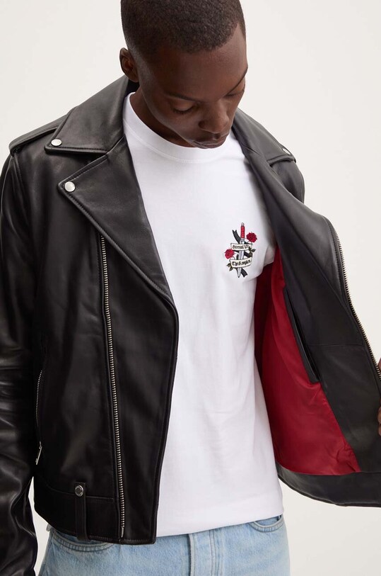 Δερμάτινo jacket The Kooples HCUI29007K