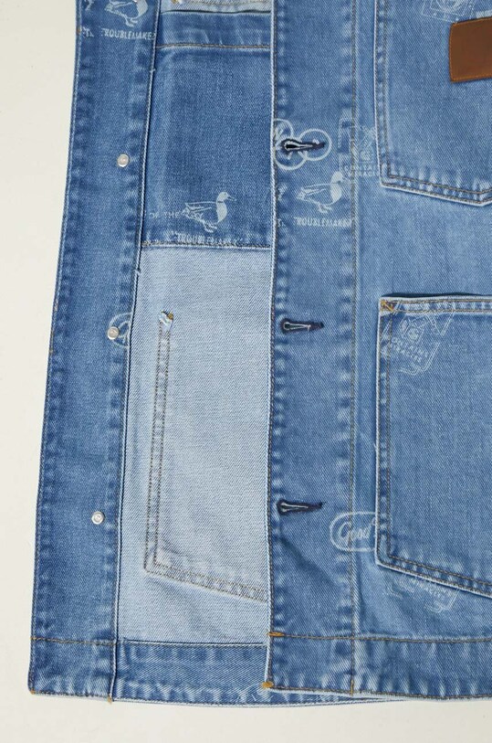 Carhartt WIP geacă din denim Stamp Jacket I033743.2LN35