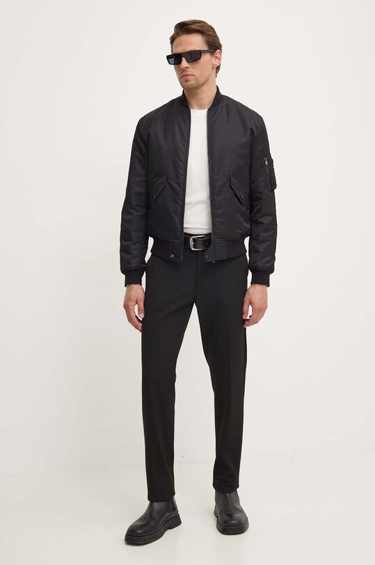 Куртка-бомбер Theory N0877402 чёрный AW24
