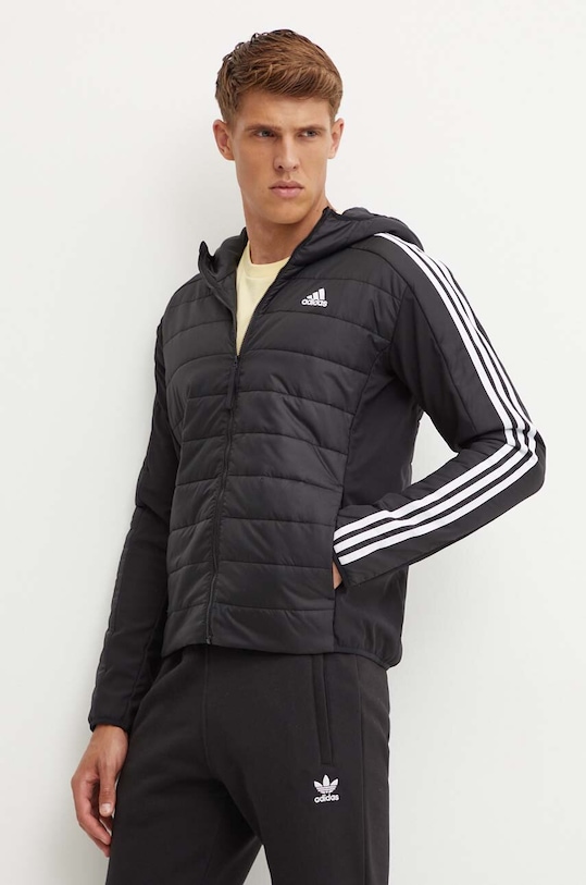 Куртка adidas Essentials з капюшоном чорний IN7195