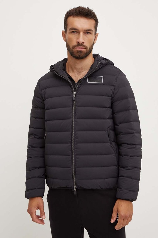 EA7 Emporio Armani geaca de puf cu captuseala negru PNHAZ.6DPB16.1200