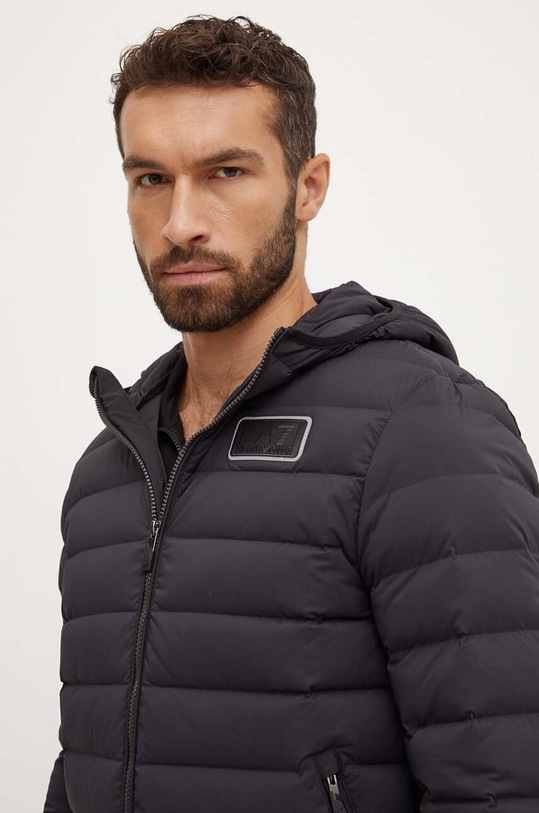 EA7 Emporio Armani geaca de puf negru PNHAZ.6DPB16.1200