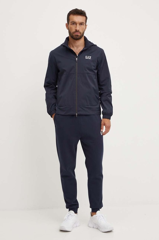 EA7 Emporio Armani giacca PNFOZ.6DPB58.1562 blu navy AW24