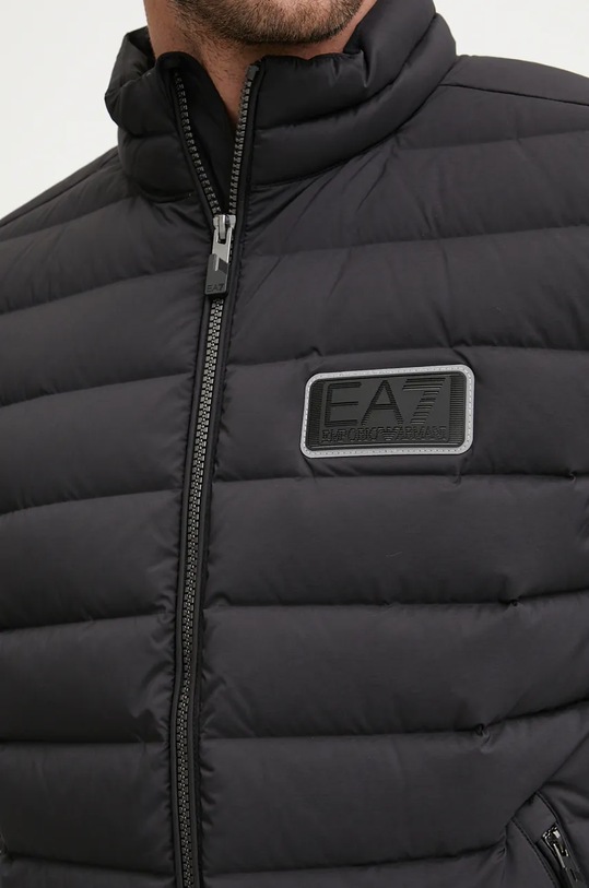 EA7 Emporio Armani bezrękawnik puchowy PNHAZ.6DPQ02.1200 czarny