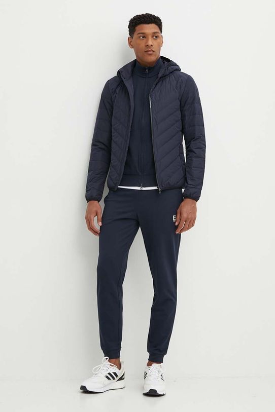 EA7 Emporio Armani kurtka puchowa PNE1Z.8NPB14.1562 granatowy AW24